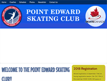 Tablet Screenshot of pointedwardskatingclub.com